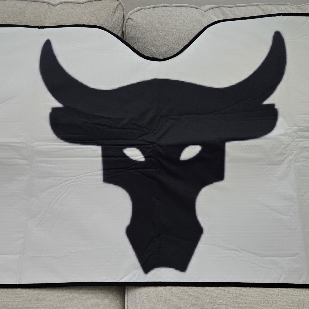 Project Rock Logo Sun Shade (read description)